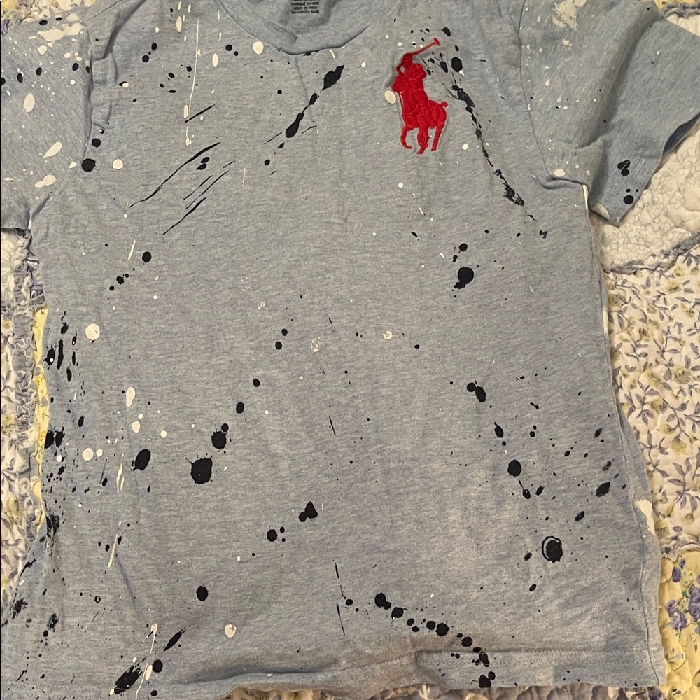 Polo by Ralph Lauren boys polo T-Shirt with Red horse logo